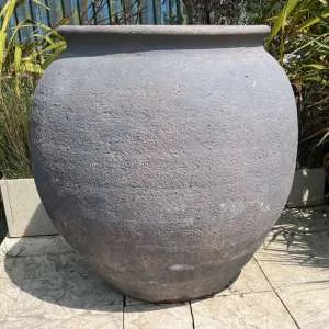 Old Stone Fat Belly Jar