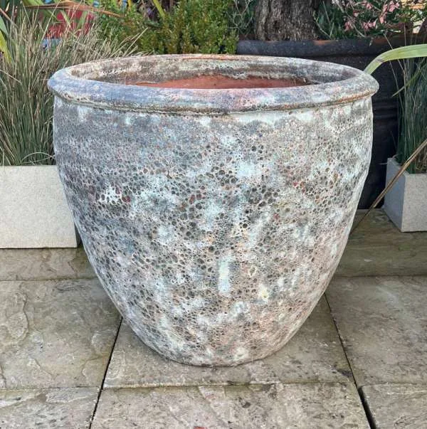 Atlantis Sand Tall Rimmed Egg Pot - Image 2