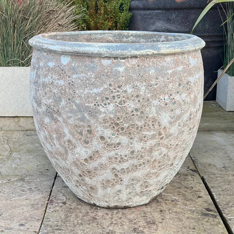 Atlantis Sand Tall Rimmed Egg Pot - Image 3