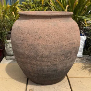 Old Stone Fat Belly Jar