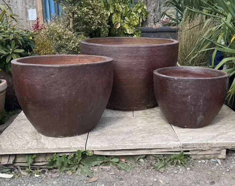 Rustic Deep Hanoi Bowl