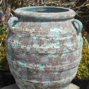 Atlantis Smokey Green Greek Urn-0