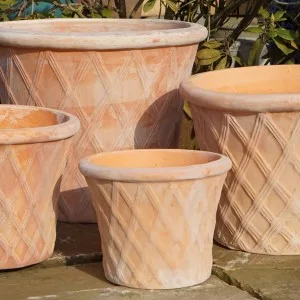 Tuscan Lattice Pot -305