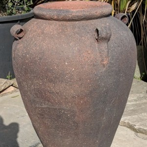 Old Stone Monkey Jar-0