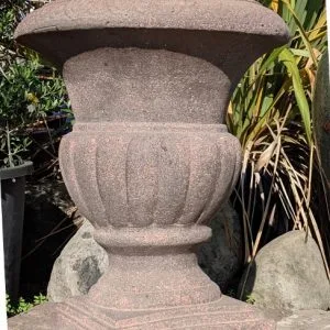 Old Stone Roman Urn-0