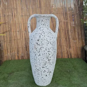 Atlantis Tall Amphora White