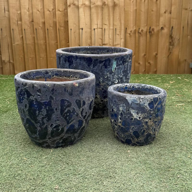 Atlantis Blue Giant Egg Pot - Image 5