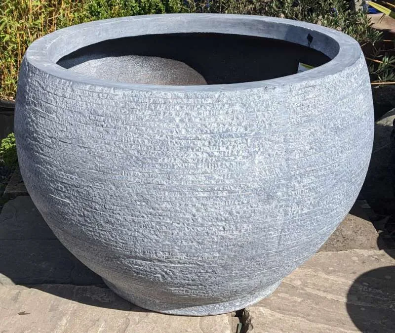 Fibre Clay Giant Bowl Slate