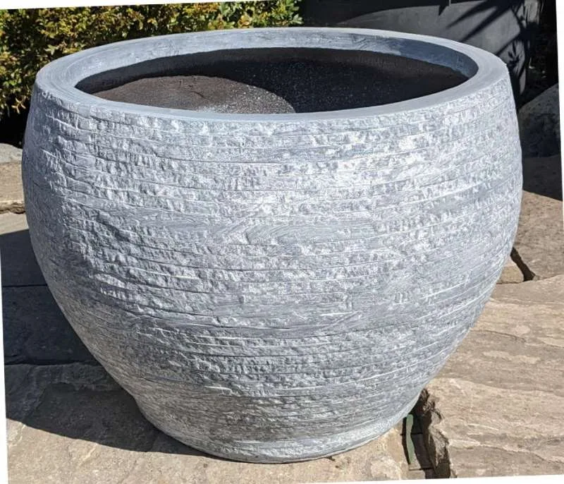 Fibre Clay Giant Bowl Slate Small