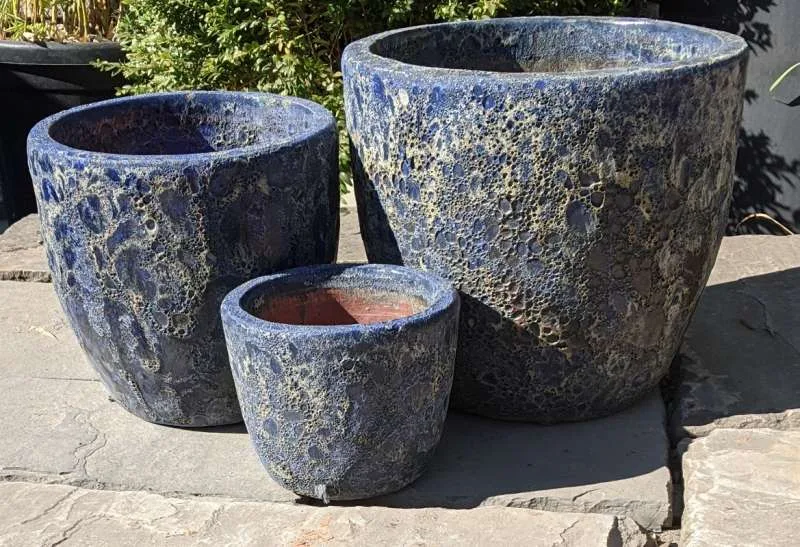 Atlantis Blue Giant Egg Pot - Image 5