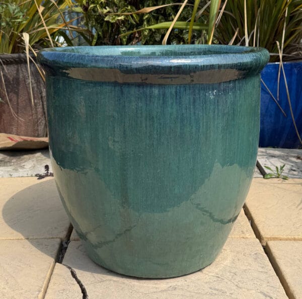 Glazed Green Tall 352 Large