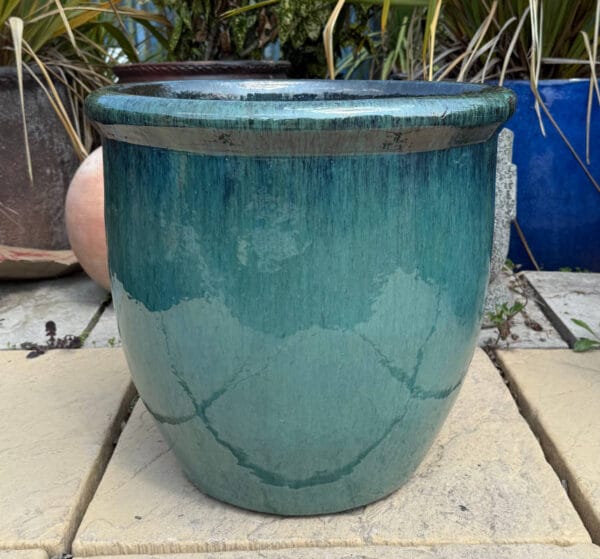 Glazed Green Tall 352 Medium