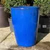 Glazed Blue Canton Pot Large - Image 4