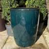 Glazed Dark Green Canton Pot - Image 3