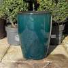 Glazed Dark Green Canton Pot - Image 4