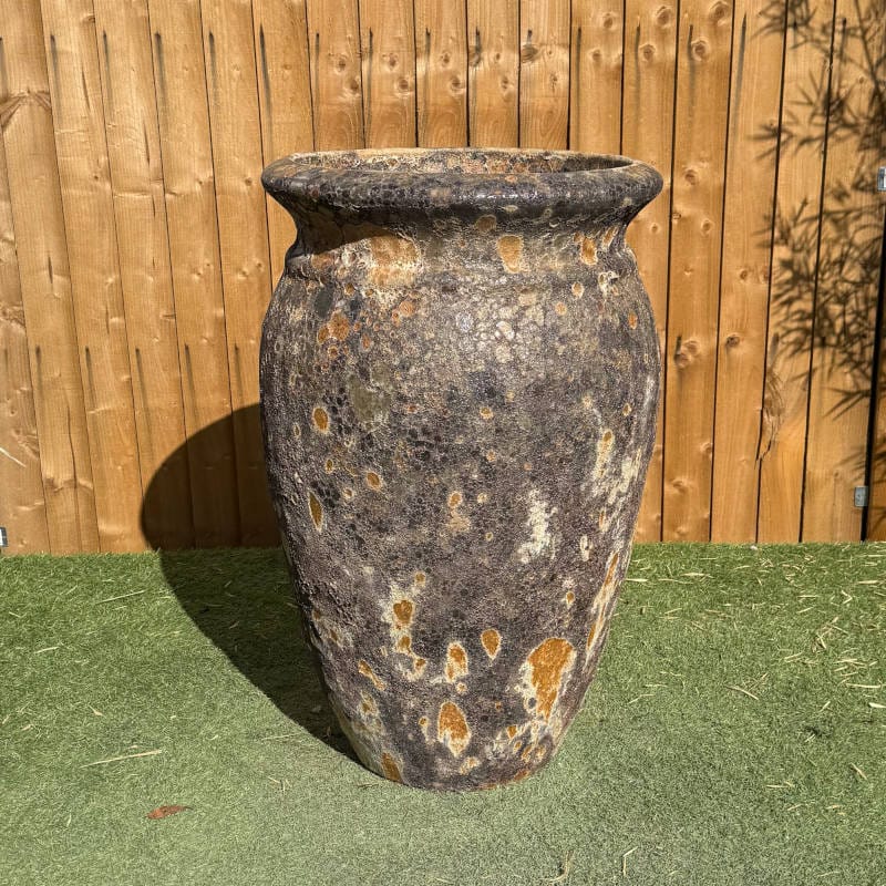 Atlantis Tall Flared Jar Rust