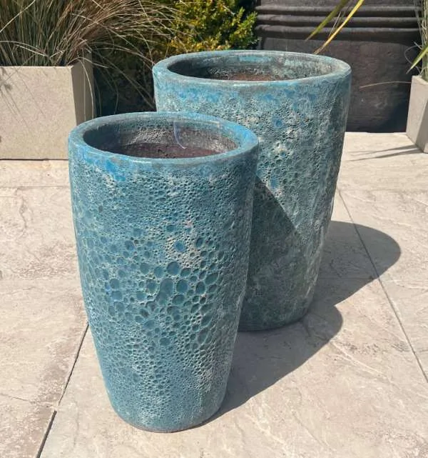 Atlantis Blue Straight Sided Cylinder - Image 4
