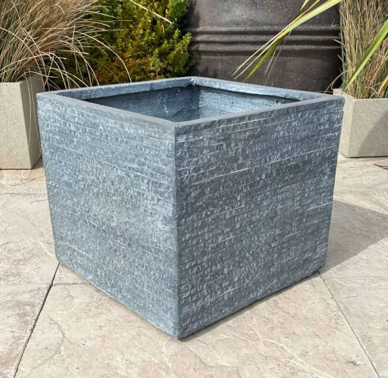 Fibre Clay Slate Short Cube - Image 3