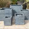 Fibre Clay Slate Short Cube