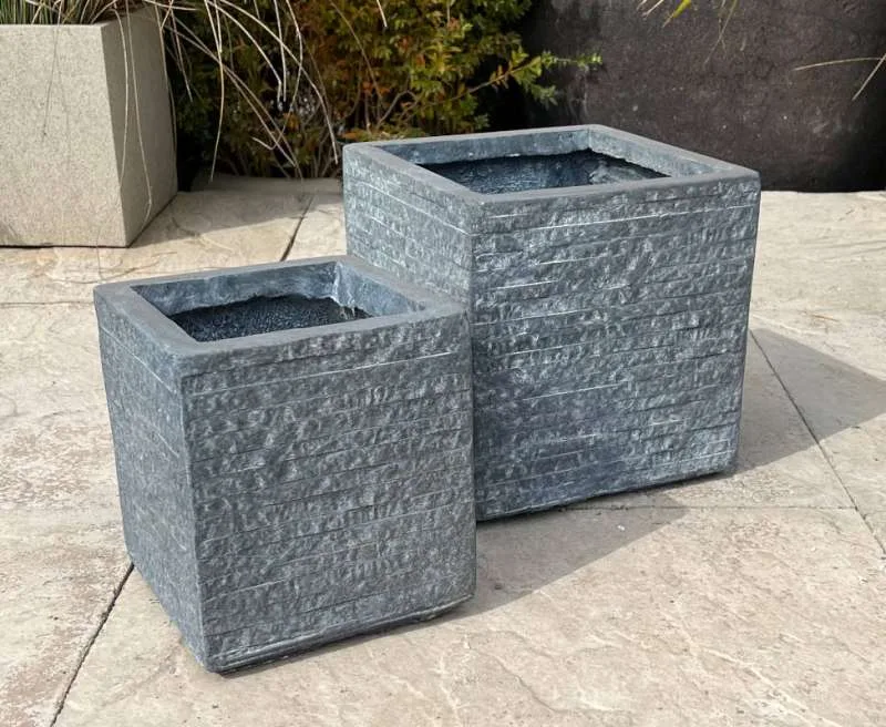 Fibre Clay Slate Short Cube - Image 5