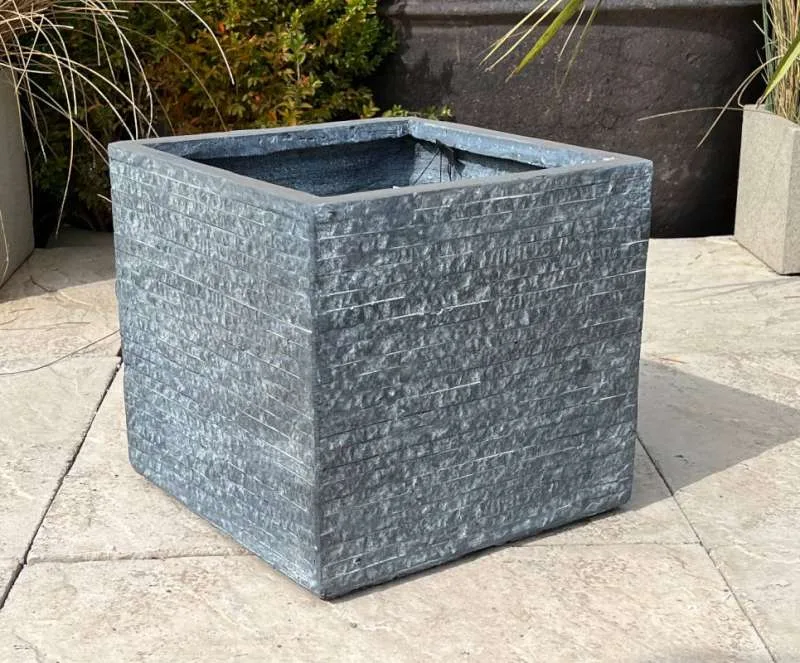 Fibre Clay Slate Short Cube - Image 4