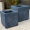 Fibre Clay Black Textured Short Cube - Image 5