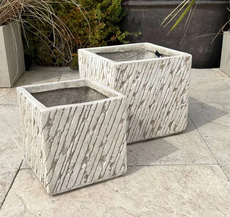 Fibre Clay White Nebraska Short Cube - Image 5