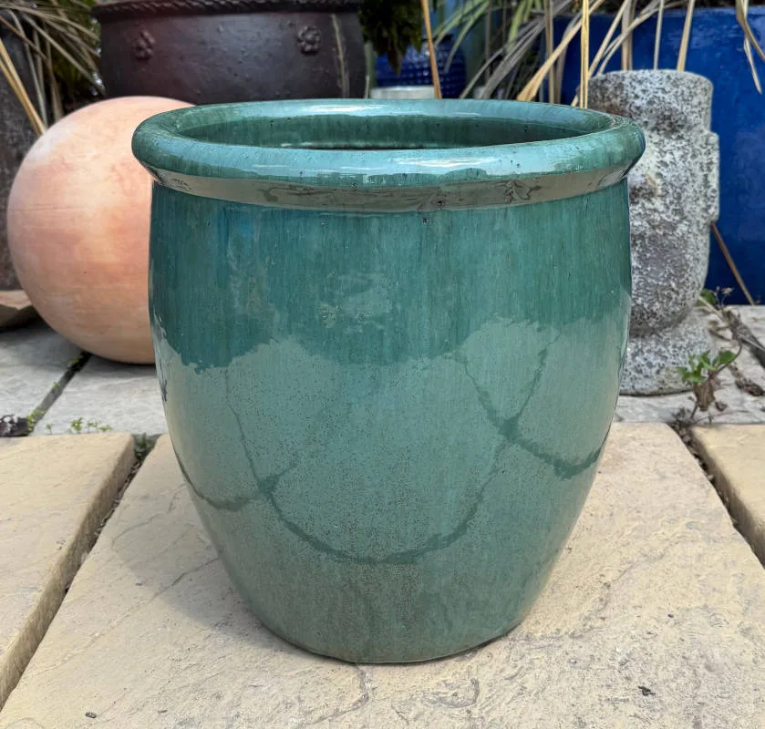 Glazed Green Tall 352 Small