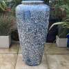Atlantis Blue Tall Vase