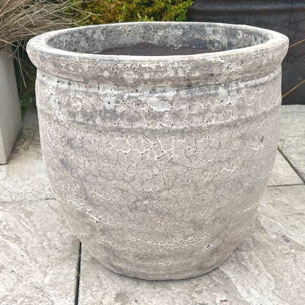 Atlantis Grey White Coin Pot - Image 3