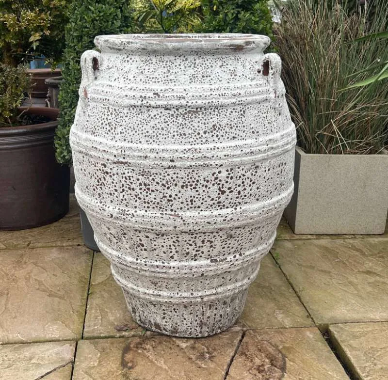 Atlantis White Greek Urn