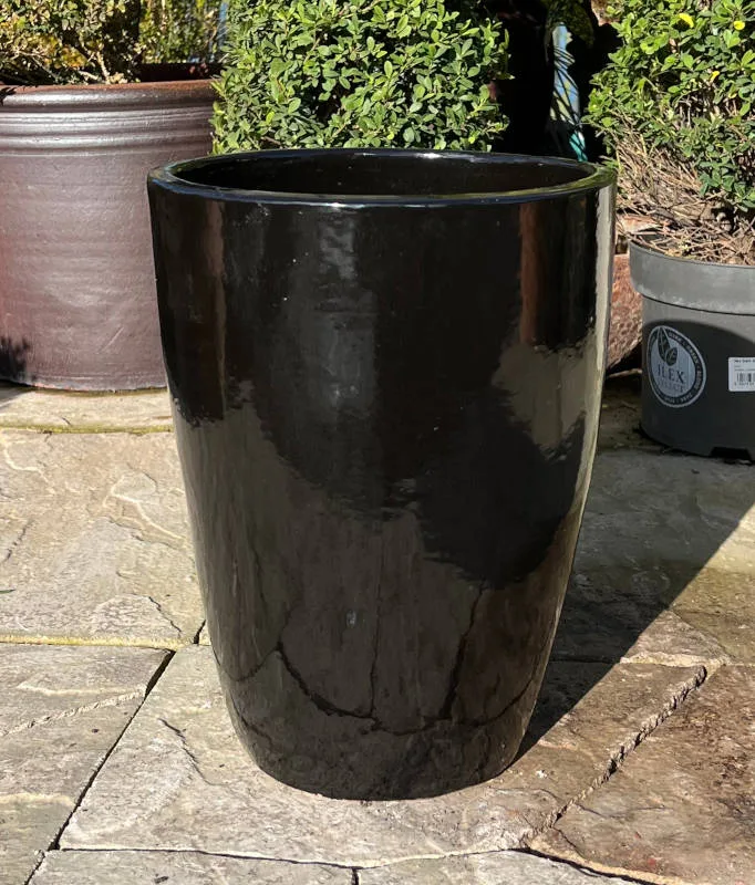 Glazed Black Canton Small