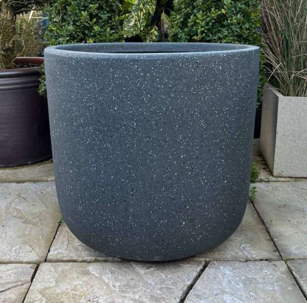 Fibre Clay Terrazzo Egg Pot Large | World of Pots