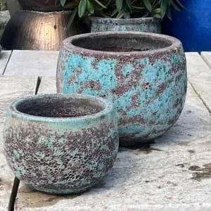 Atlantis Burnt Green Half Egg Short-Set