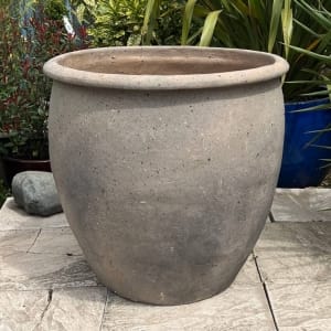 Old Stone Tall Plain Rim Large Second