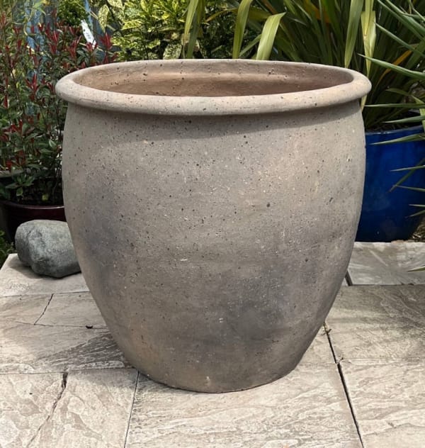 Old Stone Tall Plain Rim Large Second