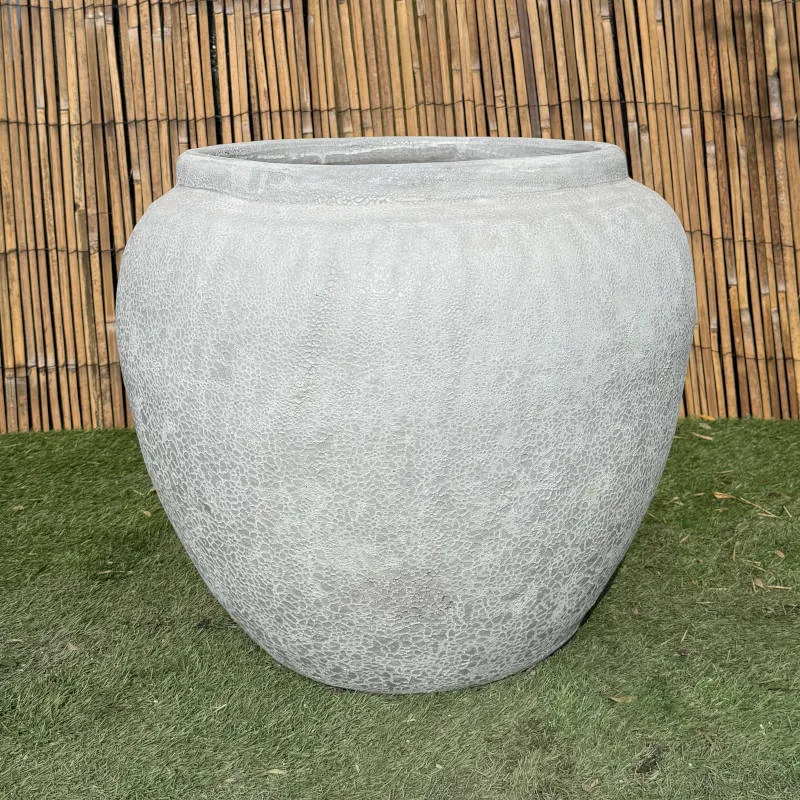 Atlantis White Small Egyptian Vase - Image 2