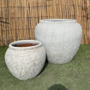 Atlantis White Small Egyptian Vase