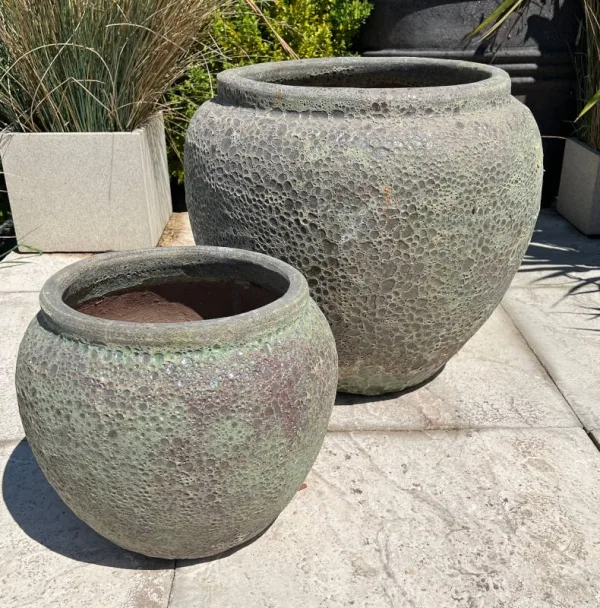 Atlantis Pale Green Small Egyptian Vase