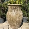 Ancient Rust Elephant Jar