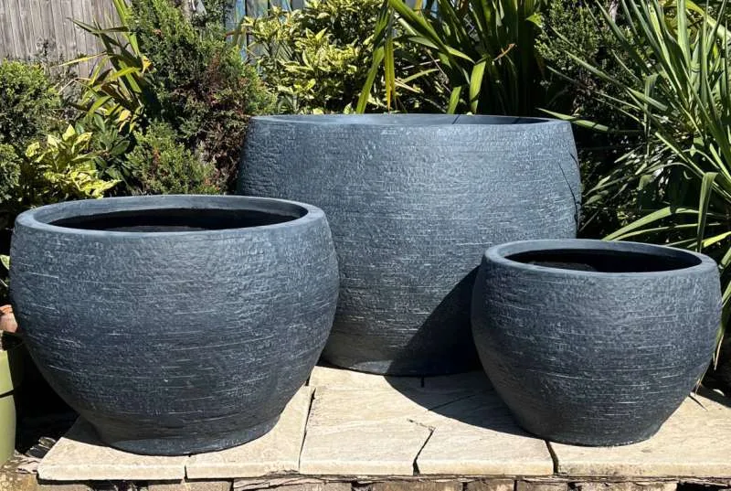 Fibre Clay Dark Slate Giant Bowl