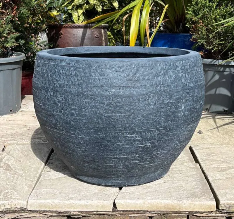 Fibre Clay Dark Slate Giant Bowl - Image 4
