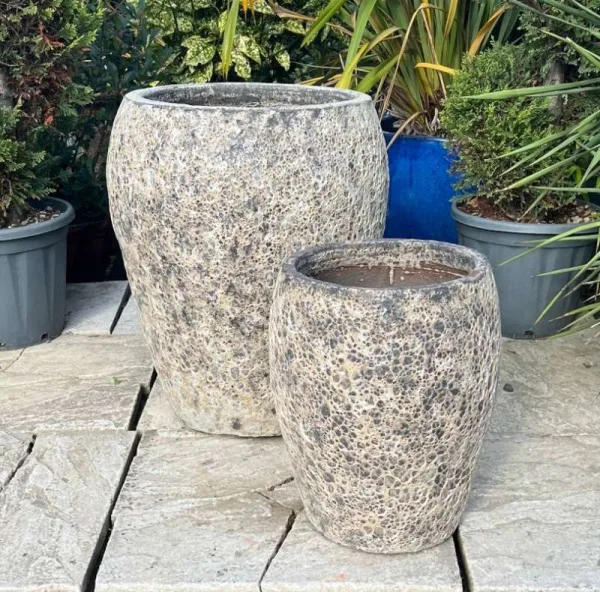 Atlantis Grey White Rimless Water Jar