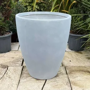 Fibre Cement Grey Tall Egg Small