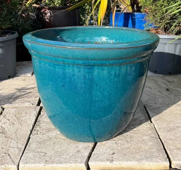 Glazed Teal Green 352 - Image 2