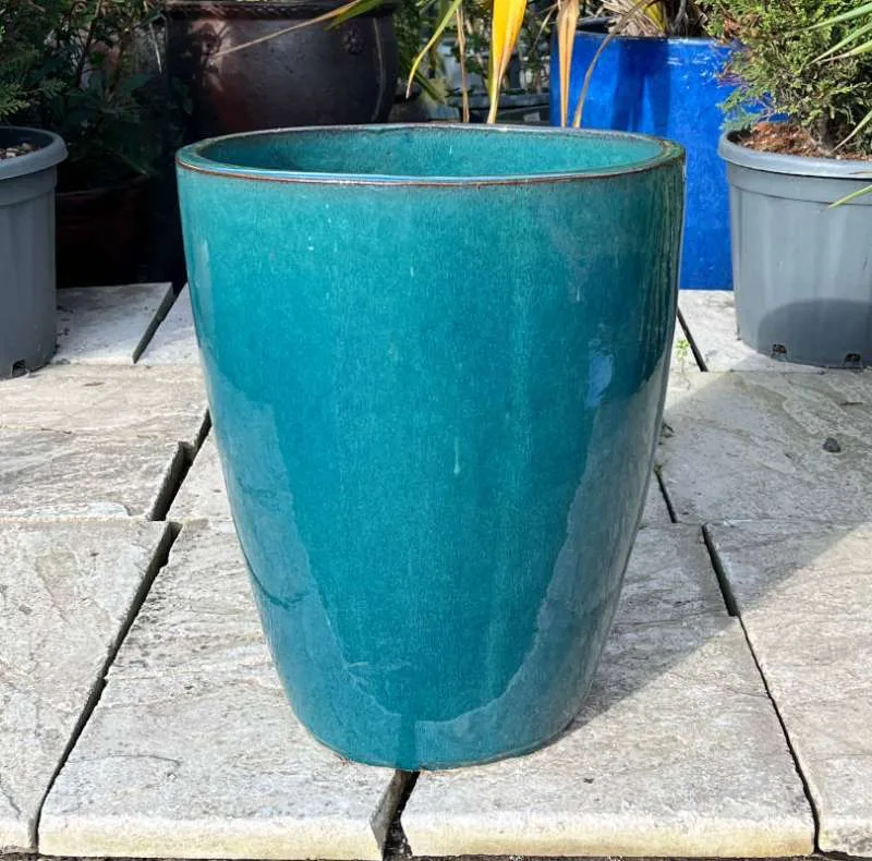 Glazed Teal Green Canton - Image 3