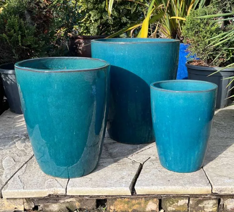 Glazed Teal Green Canton