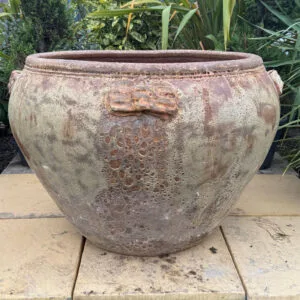 Ancient Rust Cauldron