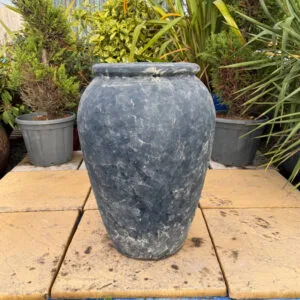 Antique Blue Water Jar