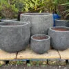 Atlantis Black Egg Pot